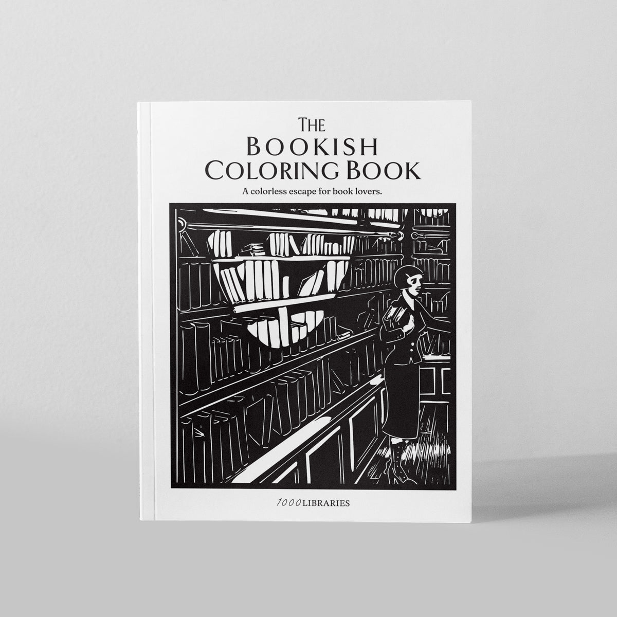The Bookish Coloring Book