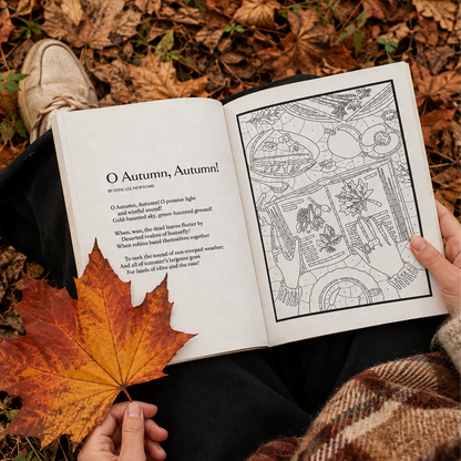The Bookish Coloring Book: Autumn Edition