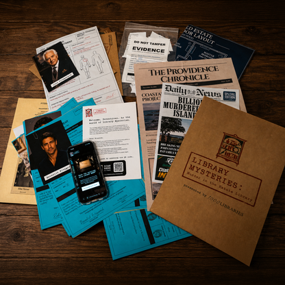 Library Mysteries: Murder in the Estate Library