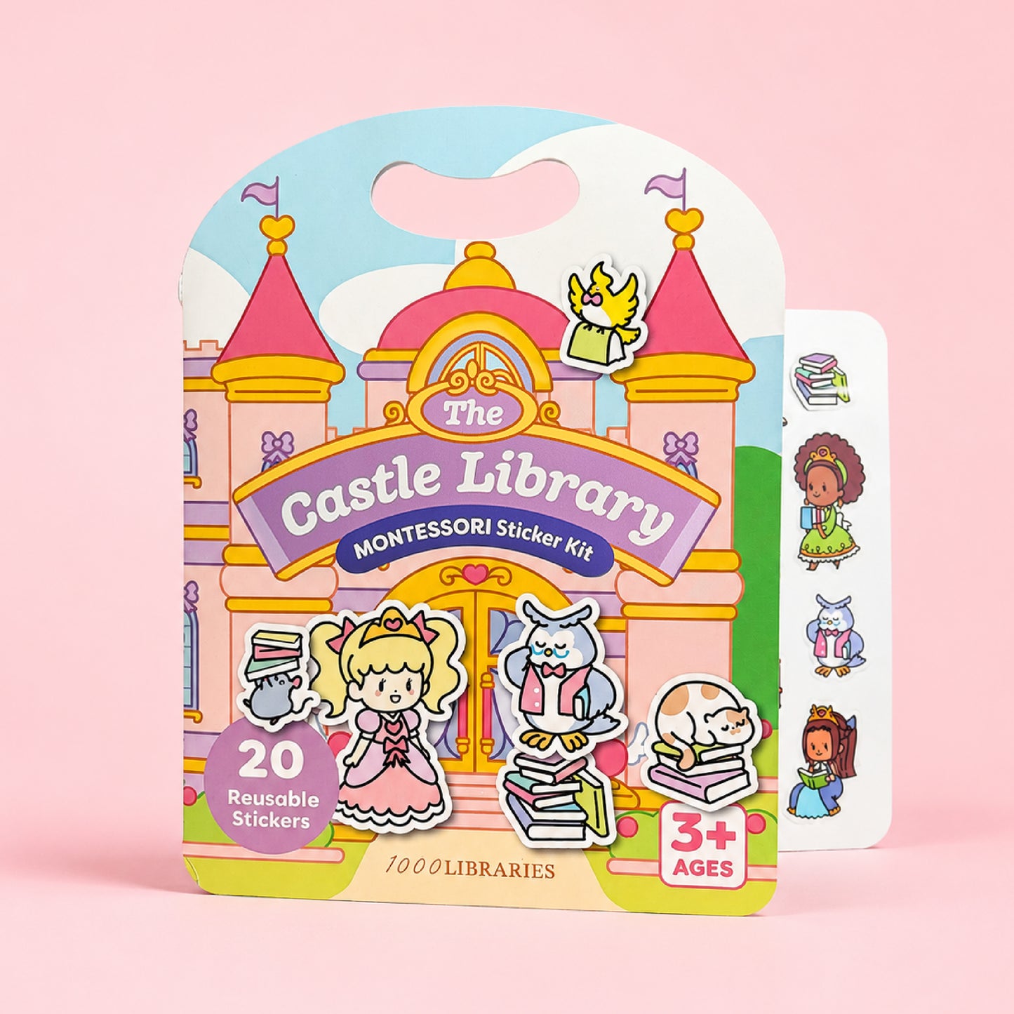 Montessori Sticker Kit: Princess Library