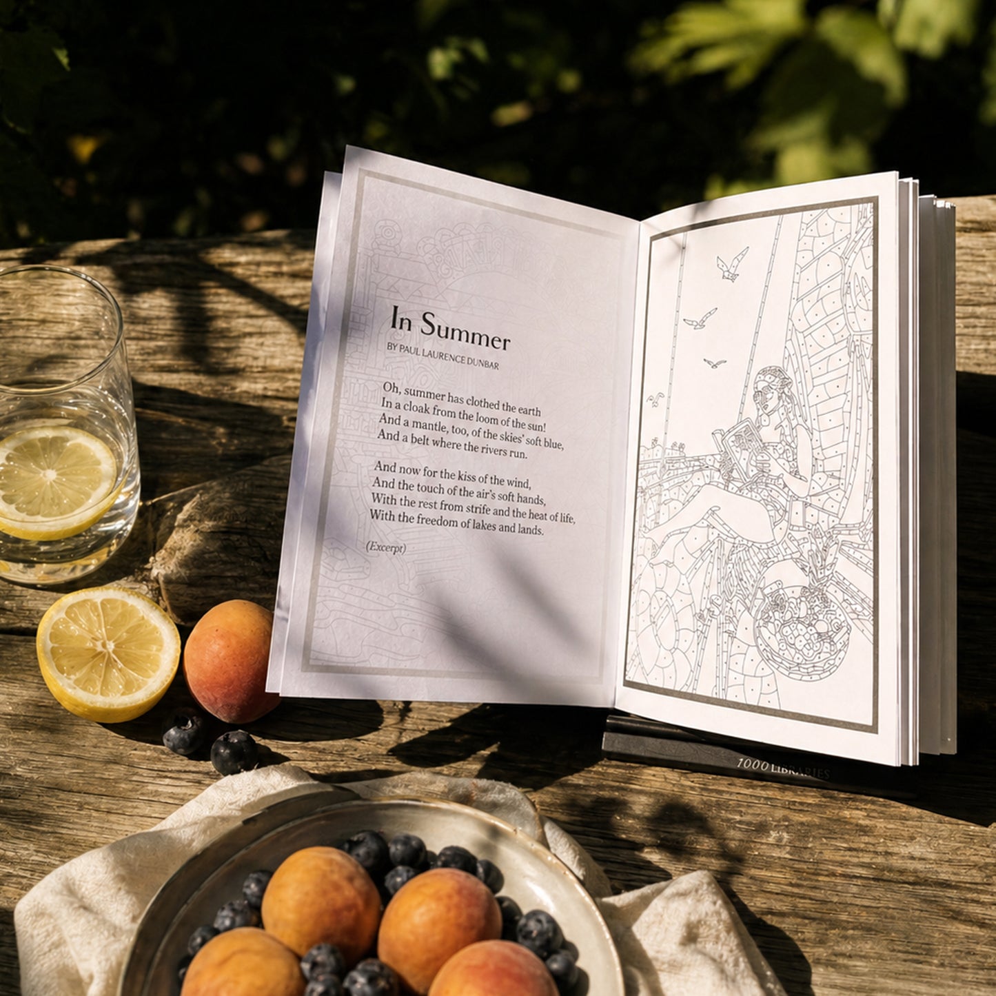The Bookish Coloring Book: Summer Edition