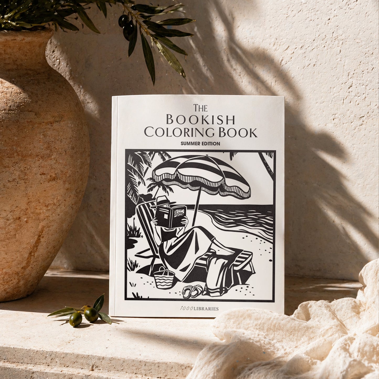 The Bookish Coloring Book: Summer Edition
