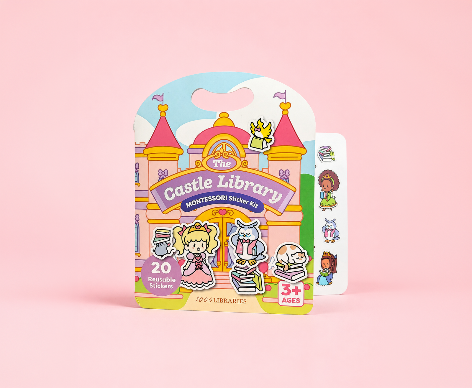 The Castle Library sticker book
