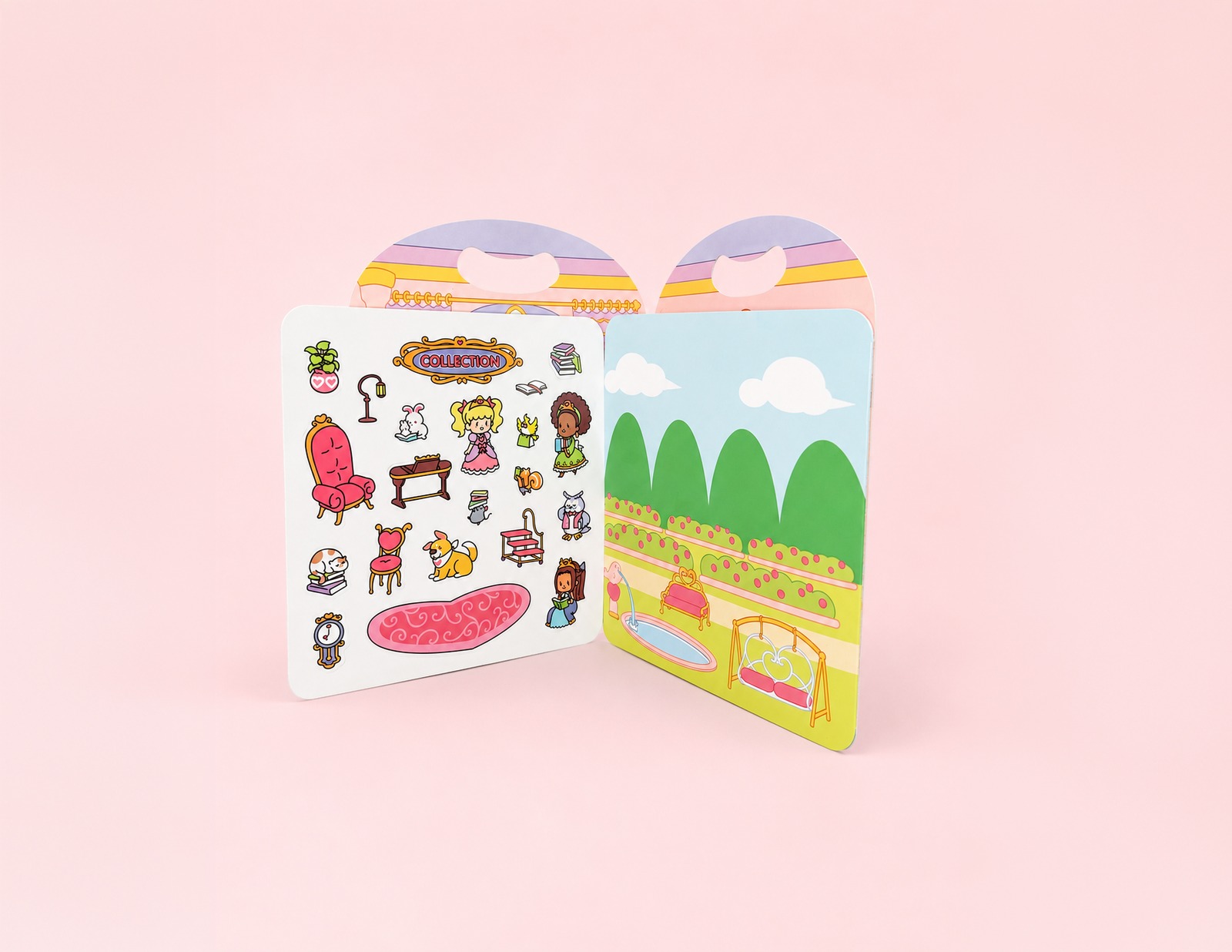 The Castle Library sticker book