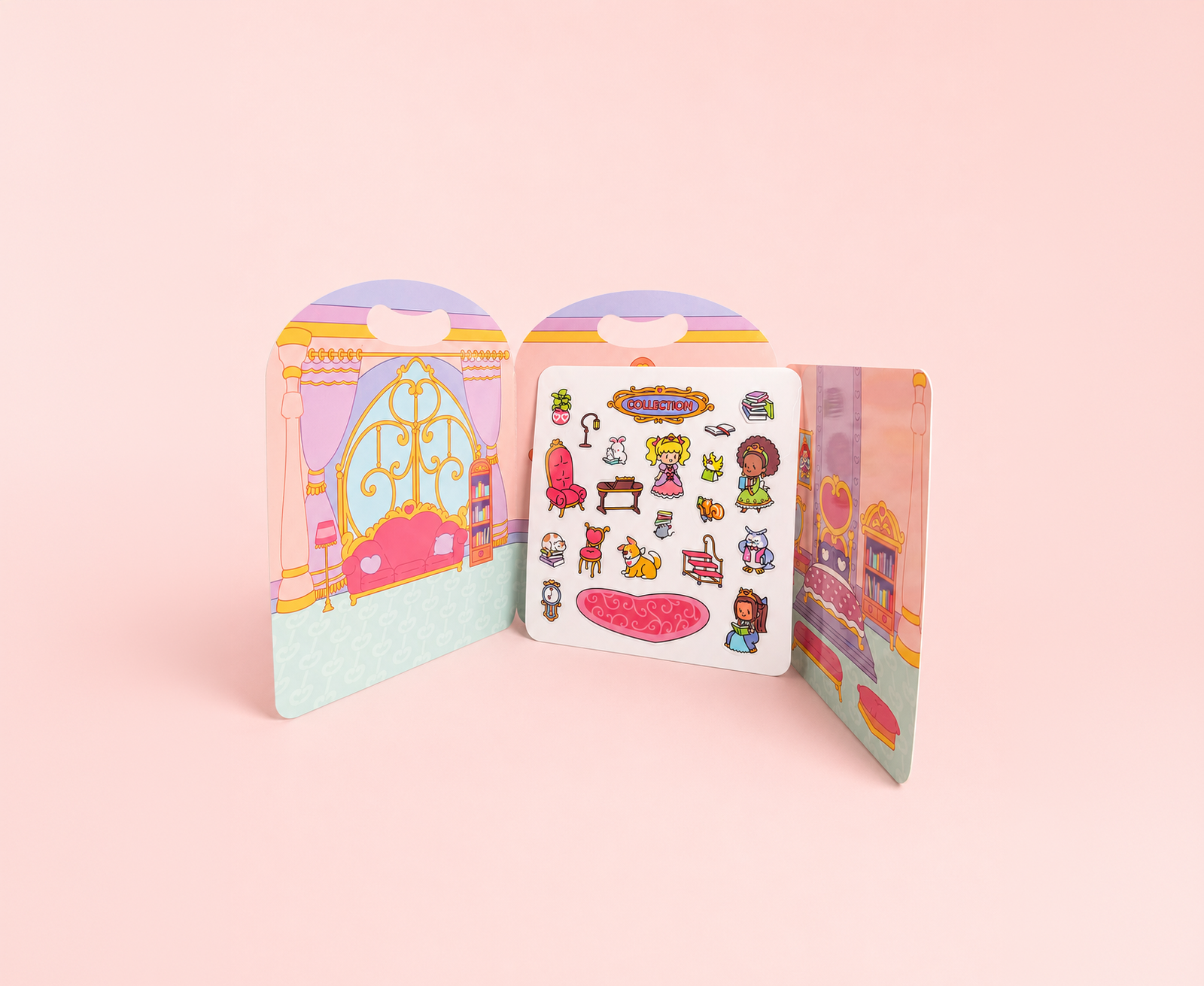 The Castle Library sticker book