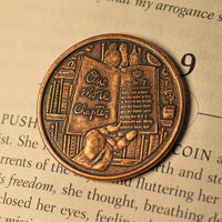 Bookish Decision Coin