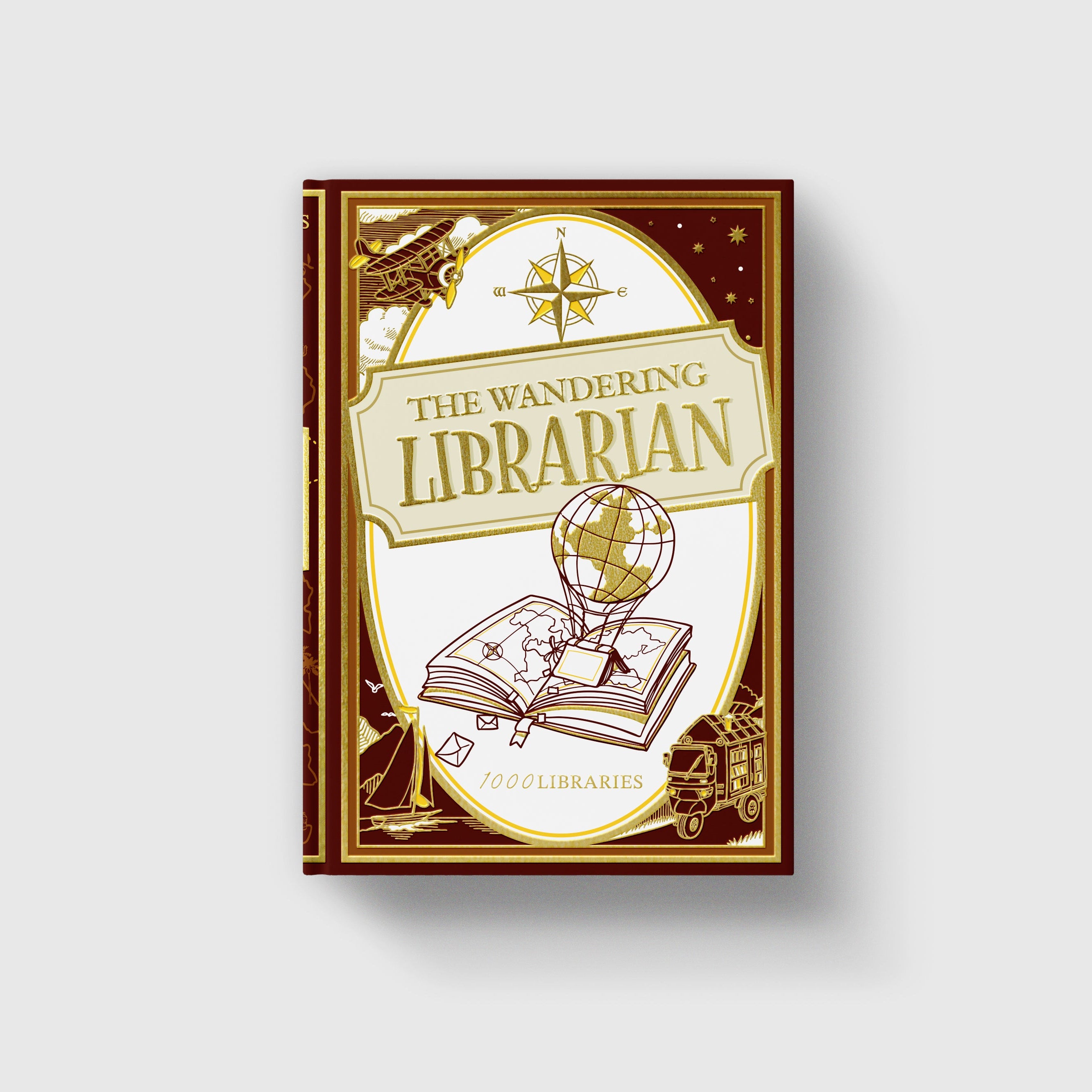 その他 the librarian, magister of history The Wandering Librarian (12-Month Subscription) – 1000 Libraries